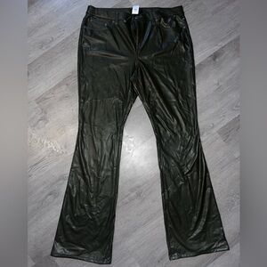 Banana Republic Women's Pleather Pants.